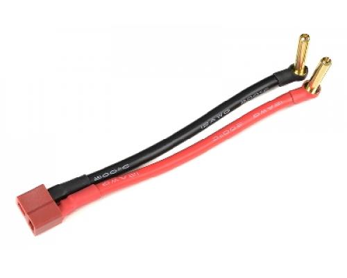 G-Force RC - Batterij adapterkabel - Bullit 4mm Goudconnector > Deans Connector vrouw. - 12cm - 1 st